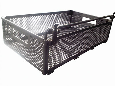 Canasta Metálica Perforada